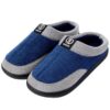 Chaussons GURGER Homme Hiver Chaud Mousse Mémoire de Forme Semelle Caoutchouc