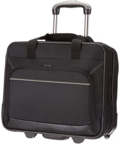 Amazon Basics Sac à Dos à Roulettes pour Ordinateurs Portable - Fonctionnel et Pratique pour le Travail et la Vie quotid
