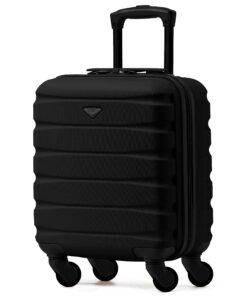 Valise Flight Knight ABS Légère pour Voyageurs Air France, Hop! easyJet, Ryanair et plus | Capacité Enorme, 3 Tailles Di