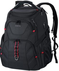 VANKEAN Sac à Dos pour Ordinateur Portable 17.3" Bleu Élégant pour Étudiants et Professionnels lors du Voyage ou du Trav