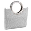 BAIGIO Sparkly Wedding Clutch for Women Glitter Evening Purse with Detachable Chain Crossbody Bag