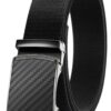 Ceinture Homme Elastique Automatique Chaoren, Ceintures Homme Tissu Nylon Boucle À Cliquet Réglable, Ceinture Travail Ho