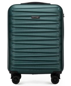 WITTCHEN Skyspeed Line Valise Cabine ABS pour Voyageurs Économes en Espace et Rothschild Vert Air France/Easyjet/Ryanair
