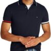 Tommy Hilfiger Polo Chemise Court Homme Taille Fine Vente En Ligne