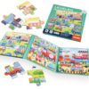 ASTARON Puzzles magnétiques pour enfants, jouet d'apprentissage, idéal pour voyage en voiture