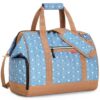 Lekesky Sac de voyage Weekender pour femme - Grand et pratique - Idéal pour les vacances - Avec compartiment à chaussure