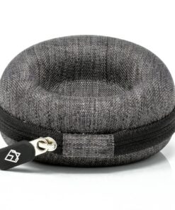 AKIELO Boîte pour Montre Étui de Voyage Convient aux Montres-Bracelets et Montres Intelligentes Hommes Femmes Gris Charb