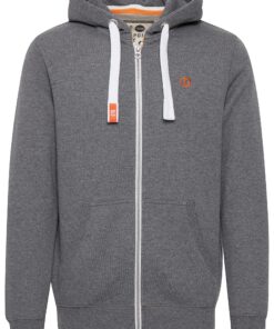 Solid SDBenn Zip Homme Sweat à Capuche Veste à Capuche Hoodie avec Capuche Fermeture Éclair Cordon de Serrage Regular Fi