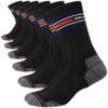 Chaussettes de Sport Homme Hautes Coussin Épais Lot de 6 Paires Classiques NavySport
