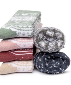 Chaussettes chaudes Occulto Femme Oeko-Tex Standard 100 pour Sport et Confort