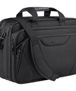 KROSER Sac à main Imperméable pour Ordinateur Portable Homme Femmes Voyage Affaires École 18" Laptop Bag Jusqu'à 17.3" E