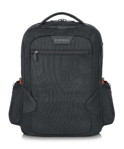 Everki Studio Sac à dos pour ordinateur portable jusqu'à 15" avec système de protection des coins - Noir pour étudiants