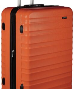 Valise de voyage Amazon Basics à roulettes pivotantes, grande, pour voyageurs en recherche de commodité et de polyvalenc