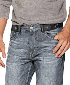 Cuir Premium - Ceinture Homme 38mm Pochette Réglable 8 Holes - Mode Business / Classique
