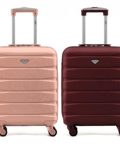 Valises Flight Knight - Rigides et Léger en ABS, 4 Roues, Approuvées pour plus de 60 Compagnies Aériennes - easyJet, Jet