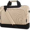 DOMISO Sac Beige pour Ordinateur Portable Affaires 15-15.6 Pouces Compatible avec IdeaPad 330/ MacBook Pro/EliteBook/Env