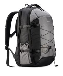 BARRENS Sac de cabine Gris - 55 x 40 x 20 cm - Sac à main Handgepäck avec réfléchissant et design ergonomique