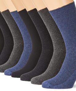 Chaussettes diabétiques VCA sans élastique coton pointe remailléemain - lot de 8 paires