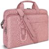 DOMISO Sac à dos imperméable 14 Pouces Ordinateur Portable Rose pour Aspire 1 Swift 3 / HP Stream 14 / Pavilion 14 / Ide