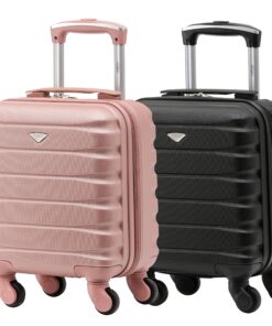 Valises Rigides Legeres Flight Knight – Approuve pour Easyjet et Taille Maximale pour Vueling Et Wizz Air 40x30x20cm V