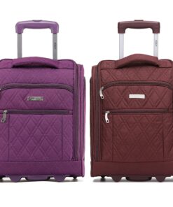Flight Knight cabine valise easyJet Non Priority Approved 2 Roues Ultra Leger Durable Textile Baggage