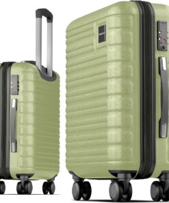 Travely Valise Cabine 23 Pouces 55x40x20cm - Valise Cabine TSA 36L avec Roulettes Souples pour Ryanair, Lufthansa & Euro