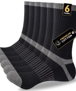 Chaussettes de Sport inaWarm Homme - Respirantes et Confortables -Lot de 6 Pairs 43-46/39-42/47-50 - STANDARD 100