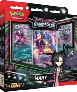 Pokémon JCC Combat Rival Mary - Cartes Instantanément Jouables pour Collectionneurs Actifs - Boîte de 60 Cartes