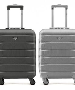 Flight Knight - Valises légers ABS cabine 2 pièces Ryanair easyJet Jet2 55x40x20cm