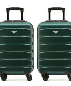 Valises ABS Legeres Flight Knight pour Voyageurs Business et Budget Approuve par Plusieurs Compagnies Aeriennes Includin