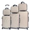 Valises de voyage Champagne Marque Française CELIMS - Lot de 3 Grande - Avec ou sans Vanity - Idéales pour Voyageurs Fre