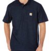 Carhartt Polo À Manches Courtes Mi-épaisavec Poche Coupe Ample Chemise Homme pour Hommes en Été Outdoor Activités