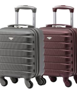 Valises Rigides Legeres Flight Knight Approuve pour Easyjet et Vueling Maximale 40x30x20cm Cabine Bagage A Main