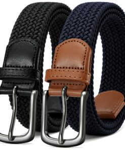 Ensemble de ceinture chaoren pour homme élastique, ceintures tressées homme travail 35mm, idéal en cadeau