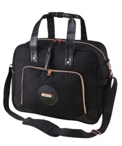 Cabin Max Vela Bagage de cabine 45x36x20 cm Conforme Easyjet pour femme - Noir