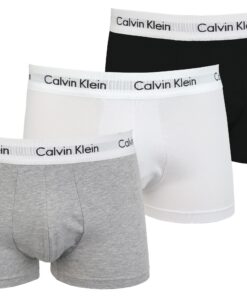 Calvin Klein Boxer Trunk Bas - Lot de 3 - Homme - Pantalons de Survie - Étanche - Taille Unique