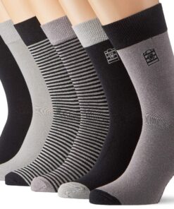 Chaussettes Serge Blanco Homme Lot de 6 - confort et style pour la journée et la nuit - lot de 6
