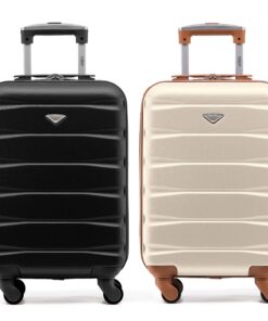 Protection Flight Knight Casiers de Voyage Lot de 2 Bagages à Main Rigides ABS pour Voyageurs en Recherche de Souplesse