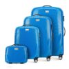 WITTCHEN Valises Ultras Légères Set de 4 | 4 Valises Léger pour Voyage d’Affaires | 4 Valises de Voyage Léger avec Doubl