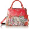 LAURA VITA 4236 | Sac à bandoulière floral pour femme | Mode de quotidienne | Imprimé fleuri en vogue | Taille 38 cm x 2