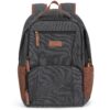 Tzowla Sac à Dos Ordinateur Portable en Toile Vintage avec Ports USB/Type-C, Sac à Dos Décontracté pour Voyage et Études
