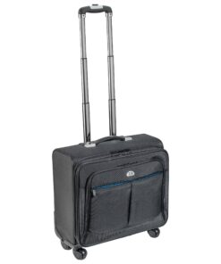 Valise à roulettes PEDEA Premium Plus pour ordinateur portable noir compatible jusqu'à 17,3 pouces