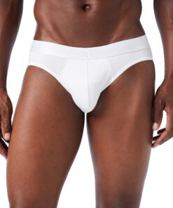 Hom Mini Slip Noir Confortable pour Hommes Quotidiens 100% Coton