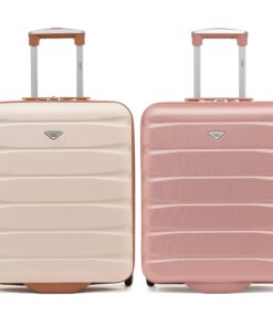 Valises rigides légeres Flight Knight Cabine Bagage a Main Approuve British Airways et easyJet - 56x45x25cm
