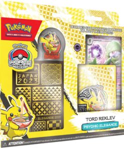 Pokémon - Deck des Championnats du Monde du JCC Pokémon 2023 - Tord Reklev - Cartes collectibles - Joueurs avancés - Jeu