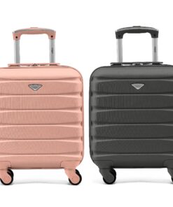 Valises Rigides Flight Knight Lot de 2 Approuvées par BP, EasyJet & Virgin Atlantic - 56x36x23 cm