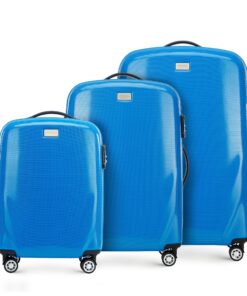 WITTCHEN Ultra Light Valises de Voyage Lot de 3 pour Voyageurs Affaires Léger résistant 28/20/18 Pouces