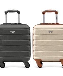 Casquette Knight Lot De 2 Valises Legères en ABS Rigide 4 Roues Approuvées pour Plus De 100 Compagnies Aériennes, Y Comp