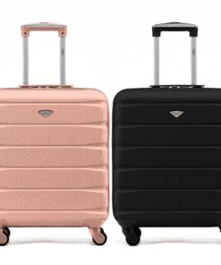 Valises Flight Knight Rigides en ABS 4 Roues pour Cabine | Approuvées British Airways et easyJet | Grand Sac de Cabine 5