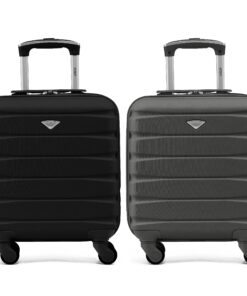 Case de voyage Flight Knight Lot de 2 Bagages à main rigides 4 roues pour voyageurs frequent | Approuvé pour plus de 100
